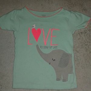 💜GIRL'S Love to stay up late Tee